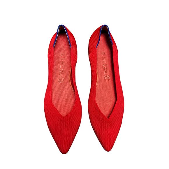 Rothy’s The Point in The‎ Shade Flame Women’s Size 13 - Picture 3 of 8